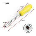 thumbnail image 1 of Socket Wrench Screw Driver Hex Nut Hand Tool Hex Socket Screwdriver 5.5mm-10mm, 1 of 10