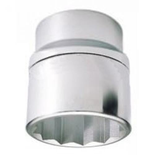 Vulcan MT-SS6040 Drive Socket, 1-1/4 in Socket, 3/4 in Drive, 12-Point, Chrome Vanadium Steel, Chrome