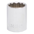 thumbnail image 1 of Vulcan MT6518369 Drive Socket, 1 in Socket, 1/2 in Drive, 12-Point, Chrome Vanadium Steel, Chrome, 1 of 3