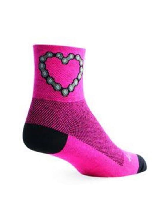 Sockguy 567111 Chain Luv Classic Crew Socks, Large & Extra Large