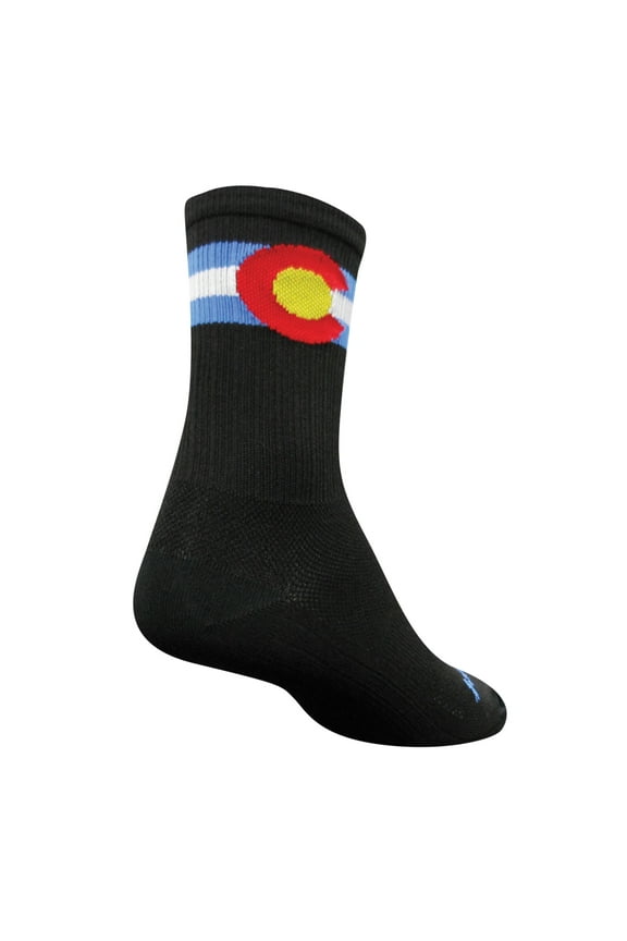 Colorado SGX6 Socks, 5-9, Black