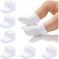 thumbnail image 1 of Socks 0-3 Months Preemie   Terry Ankle Socks 6 Pairs | , Soft, Multicolor, Easy Care, 1 of 6