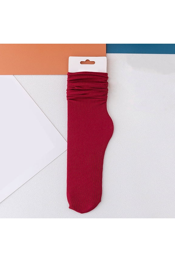 Socks 24 Color Ice Ice Socks Women's Summer Thin Socks Women's Socks Cool Feeling All The Fashion Mid Tube Stockings Velvet Breathable Pile Socks 1PC