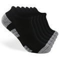 thumbnail image 1 of Socks 6 Pack Running Socks For Men Women Breathable Cushioned Athletic Ankle Socks Low Cut Socks Outdoor Sport Hiking Running, 1 of 7
