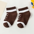 thumbnail image 1 of Socks Children Socks Fashion Trend New Pattern Football Baseball Football Pattern Summer Thin Comfortable Cute Socks, 1 of 4
