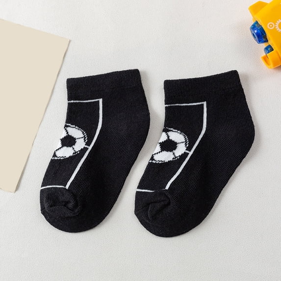 Socks Children Socks Fashion Trend New Pattern Football Baseball Football Pattern Summer Thin Comfortable Cute Socks