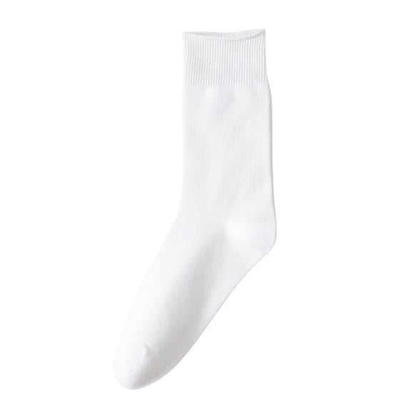 Socks Compression Comfort Socks For Women Crew Thin Loose Fit Soft Wide Stretchy Toe Shoe Size
