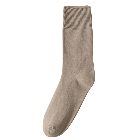 Socks Compression Comfort Socks For Women Crew Thin Loose Fit Soft Wide Stretchy Toe Shoe Size