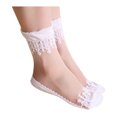 thumbnail image 1 of Socks Compression Comfort Socks For Women Fashion Casual Invisible Long Lace Breathable, 1 of 6