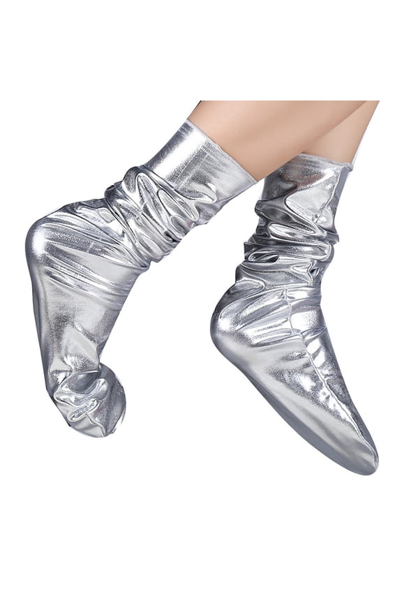 Socks Compression Comfort Socks For Women Men Casual Work Business Reflective Solid Fashion able