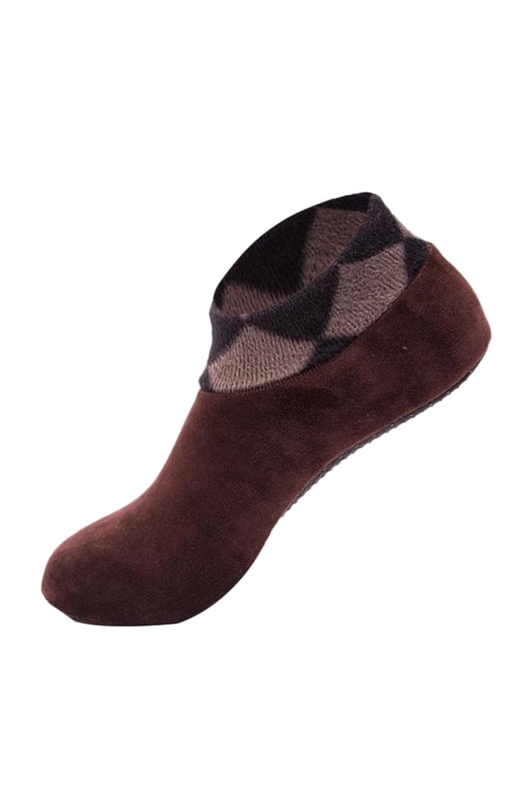 Socks Compression Comfort Socks For Women Men's Winter Warm Double-faced Fleece Bed Non Slip Slipper Floor Hot
