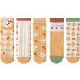 thumbnail image 1 of Socks Cute Cartoon Mid Calf Crew Socks for 2-12 Years, 1 of 5