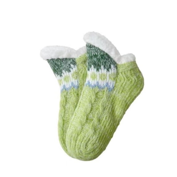 Socks Fashion Slipper Soft Slipper With Non Slip Thickening Adult Bottom Glue Warm Warm Fuzzy For Indoor Home Socks For Women