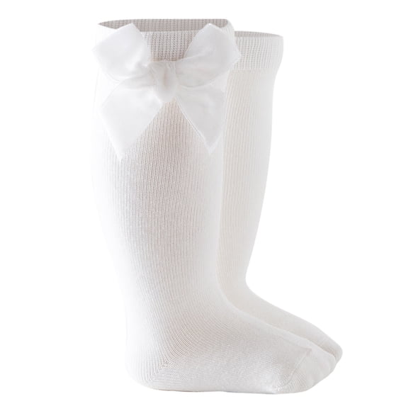 Socks For Kids Solid Sock Stockings Mid-Calf Baby Kids Girls Princess Length Socks Toddler Knee-High Baby Care