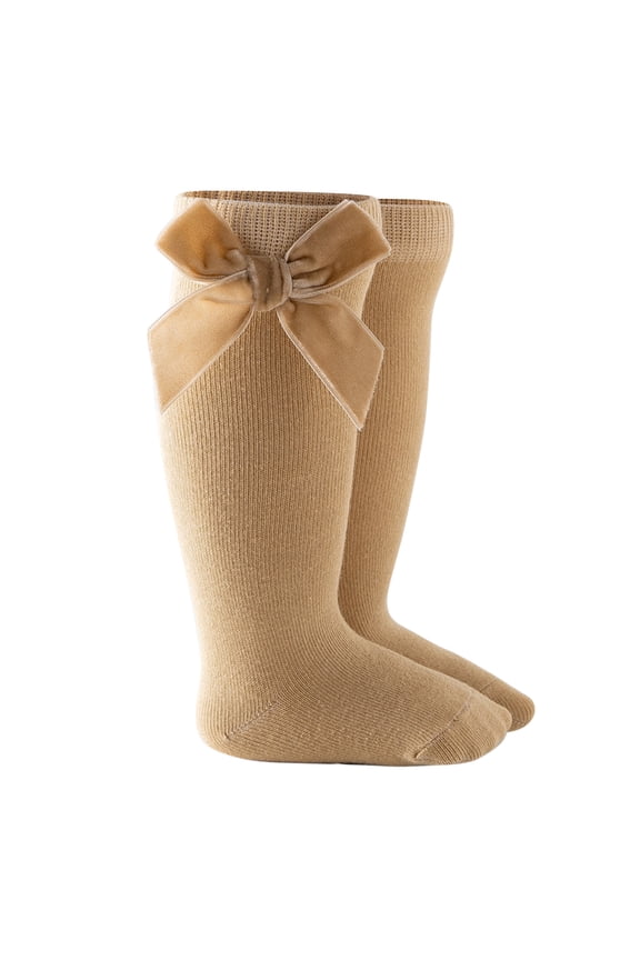 Socks For Kids Solid Sock Stockings Mid-Calf Baby Kids Girls Princess Length Socks Toddler Knee-High Baby Care
