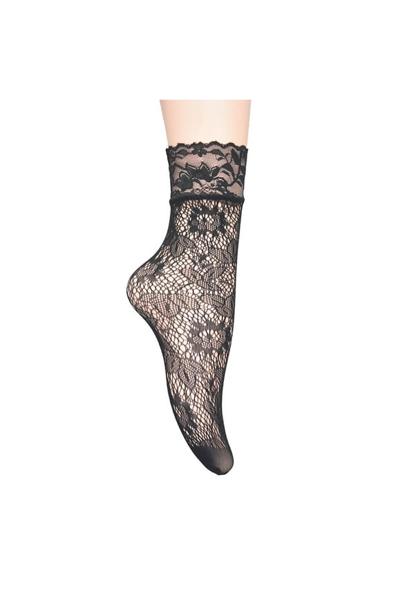 Socks For Women 1 Pairs Lace Ankle Socks Fishnet Short Stockings Socks
