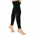 thumbnail image 1 of Socks For Women Comfort Breathable 20 30mmHg Black Thigh High Compression Stockings Footless Compression For Men Crew Socks, 1 of 7