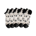 thumbnail image 1 of Socks For Women 5-Pack Transparent Embroidered No Show Socks Breathable Cotton Sweat-Absorbent Ankle Socks, 1 of 4