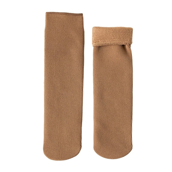Women's Thermal Socks Cozy Lined Velvet Soft Warm Winter Stockings for Cold Weather Comfort