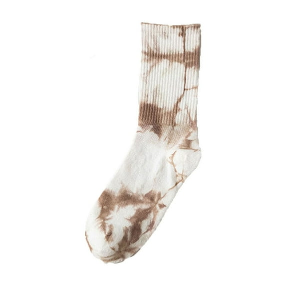 Socks For Women Men Adult Fall And Winter New Tie Dye Mid Calf Socks Couple Socks Street Personality Hip Hop Skateboarding Socks