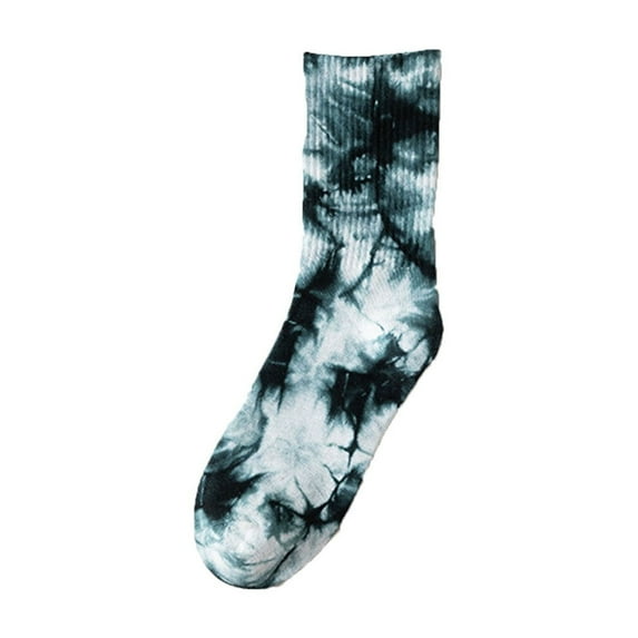 Socks For Women Men Adult Fall And Winter New Tie Dye Mid Calf Socks Couple Socks Street Personality Hip Hop Skateboarding Socks