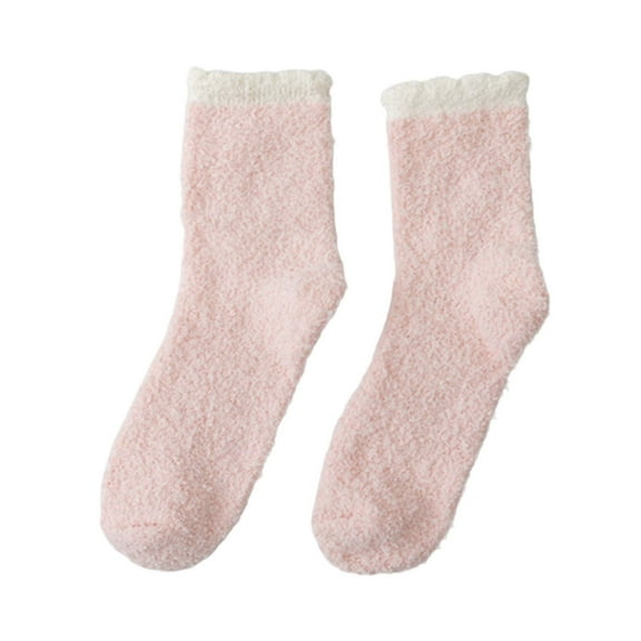 Socks For Women Men Fuzzy Socks For With Grips Plush Fuzzy Socks Sleep Cozy Socks Sleep Socks Winter Soft Fluffy Sock Socks