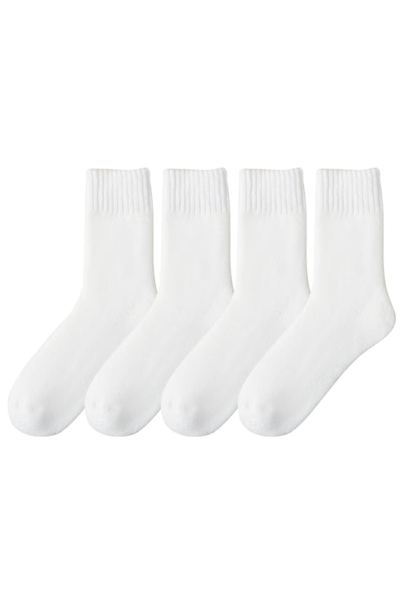 Socks For Women Thicker Warm Fuzzy Socks Gifts For Fluffy Cozy Socks Stocking Stuffer Socks Solid Color Thermal Socks Socks