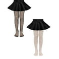 thumbnail image 1 of Socks, Girl's Fishnet Tights Fishnet Stockings Glitter Tights Bling Legging Mesh Socks Rhinestone Hollow Out Pantyhose For Christmas Dress Up *2PCS(z4 2PCS,One Size), 1 of 3
