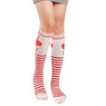 thumbnail image 1 of Socks Girls Valentine's Day Socks Heart Love Prints Socks Party Costume AccessoriesSocks For Women, 1 of 3