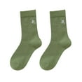 thumbnail image 1 of Socks Letter Embroidery Socks Cute Printing Short Socks Ankle Socks For Athletic Comfortable Gifts For Socks For Women, 1 of 4