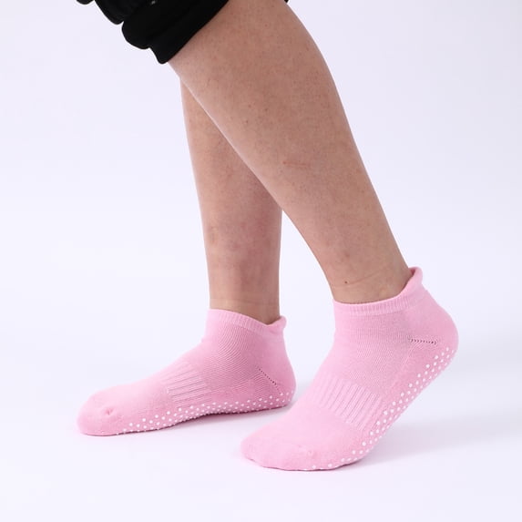 Socks Mens Women's Yoga Socks Comfortable, Breathable, Non Slipping, Short No Show Ankle Socks Grippy Socks Woman One Size