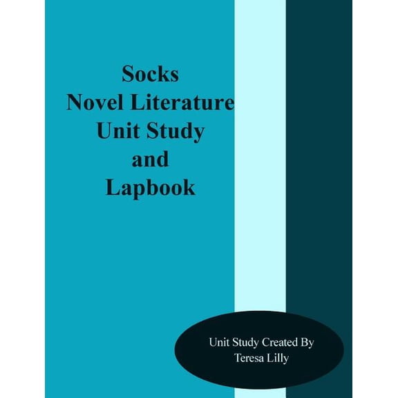 Socks Novel Literature Unit Study and Lapbook, (Paperback)