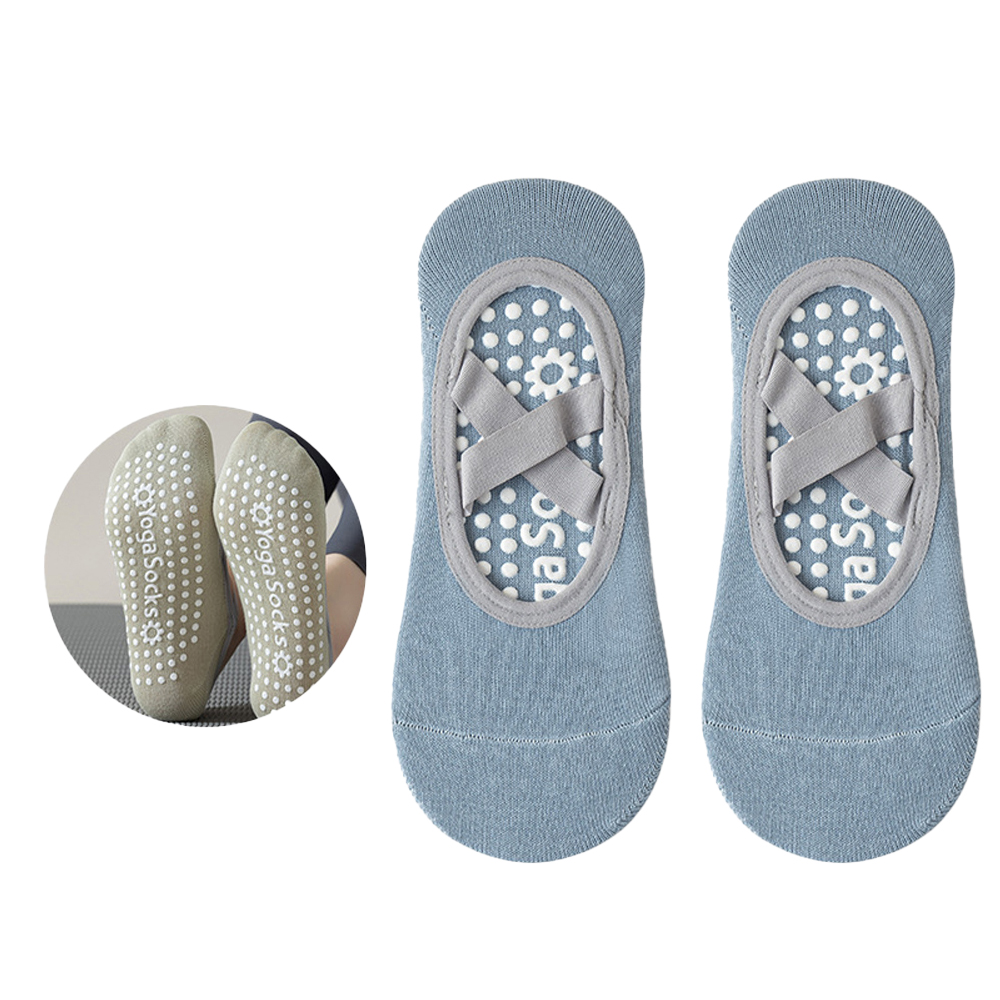 Socks Pilates Grip Socks for Women sllip Cross Strap No Show Socks