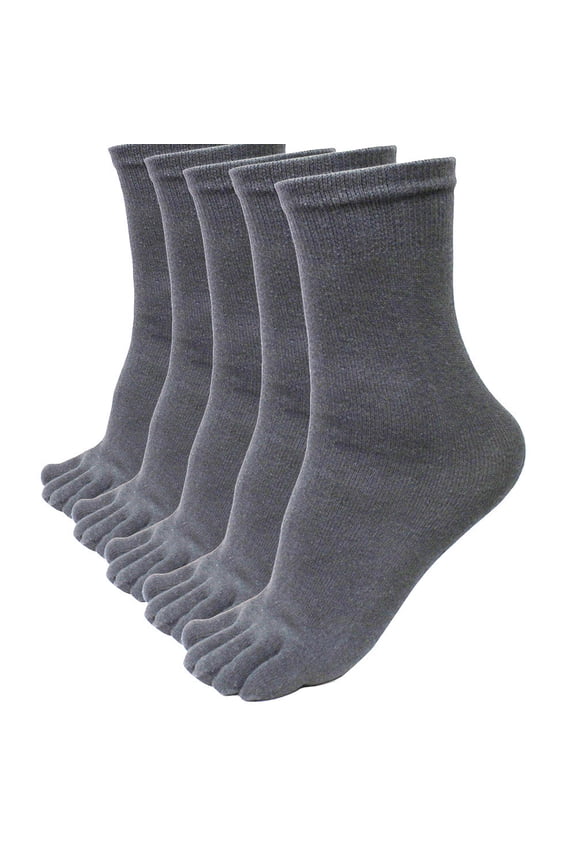 Socks Short Performance Men's Elastic Five Toe Running Socks Pairs Platform Competitive Listing Gray
