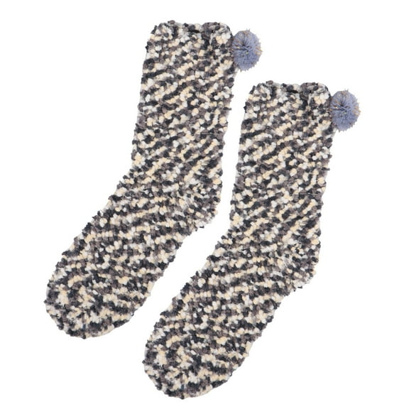 Socks Sleeping Stockings Plush Bed Microfiber Slipper Household Kids Warm Thick Fuzzy Crew Comfy Stocking Coral Women