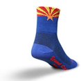 thumbnail image 1 of Socks - SockGuy - Classic 3" AZ Flag L/XL Cycling/Running, 1 of 2