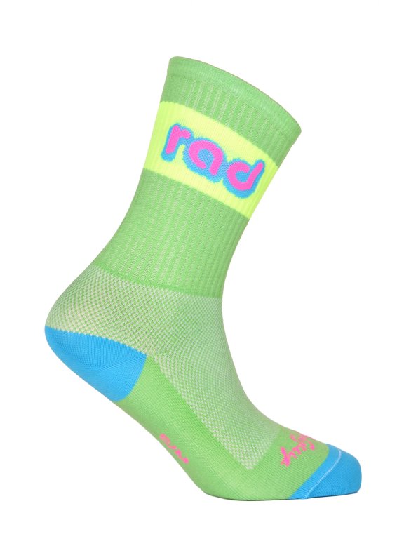 Socks - SockGuy - Crew 6" Rad S/M Cycling/Running