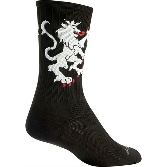 Socks - SockGuy - SGX SGX6 Lion of Flanders Wht S Cycling/Running