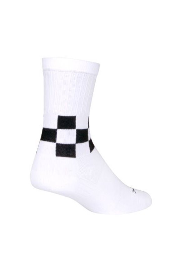 SGX Speedway Socks - 6", White, Large/X-Large