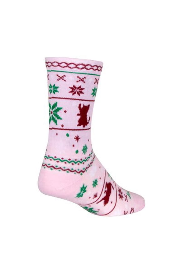 Socks - SockGuy - Ugly Sweater Kitty S/M Holiday / Limited Edition LEUGLYCAT