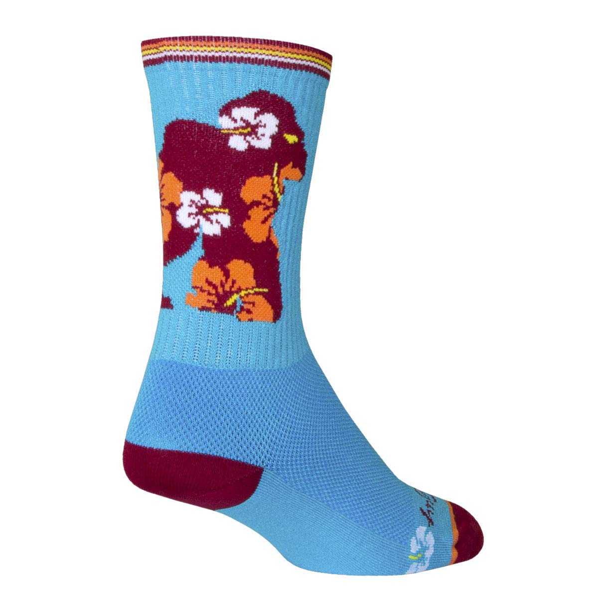 Socks - Sockguy - 6" Crew Lei'd S/M Cycling/Running - image 1 of 1