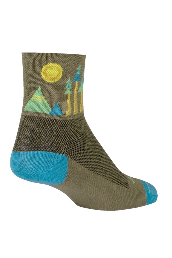 Socks - Sockguy - Classic 3" - Sierra L/XL Cycling/Running