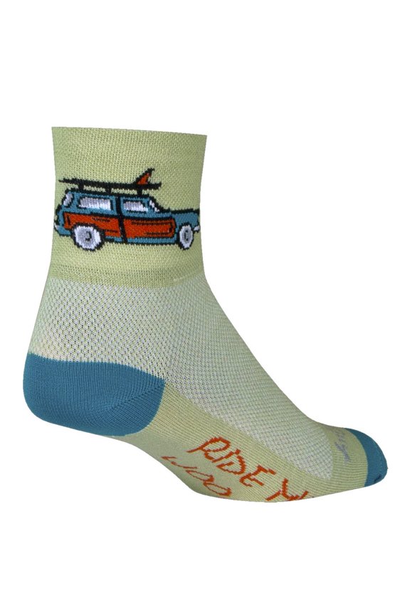 Socks - Sockguy - Classic 3" - Woody L/XL Cycling/Running