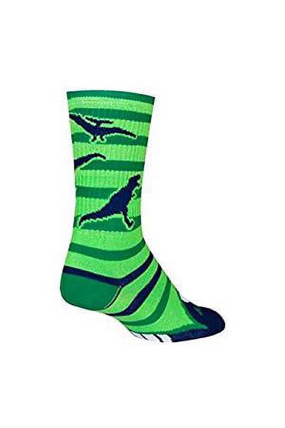 Socks - Sockguy - Crew - Dinotopia S/M Cycling/Running
