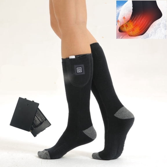 Socks Winter Sports Yoga Cotton Non-Slip Kids Floor Socks Electric Heating Socks