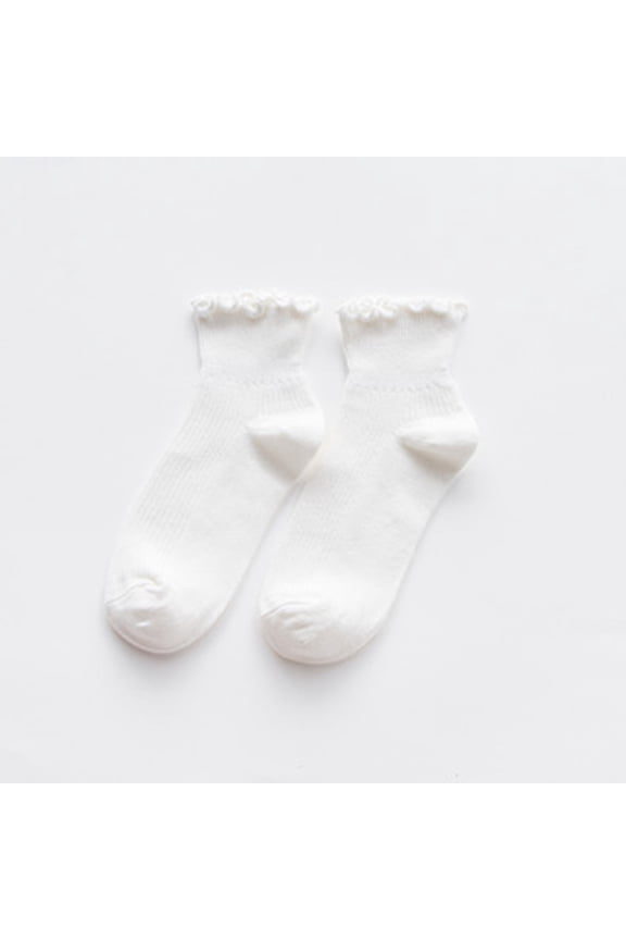 Socks - Women Edge Cotton Vertical Striped Boat Socks Fresh Soft Comfortable Hygienic - Boat Socks