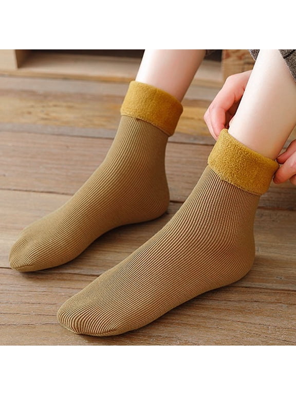 Socks for Women Fleececozy Soft Velvet Slim Thermal Socks Fleececozy Socks Winter Warm Socks Features: Thigh High Garter Belt Tights Pantyhose Garter Sleep Stockings Holiday Stocking Netted