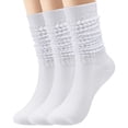 thumbnail image 1 of Socks Women, Long Winter Thigh High Boot Scrunch Socks, Warm Soft Slouchy Socks for Women Size 5-11, 1 of 6