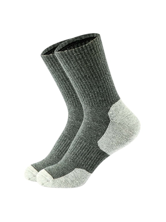 Socks for Men And Women Outdoor Mid Calf Sport Design with Zoned Knit Support Sports Socks