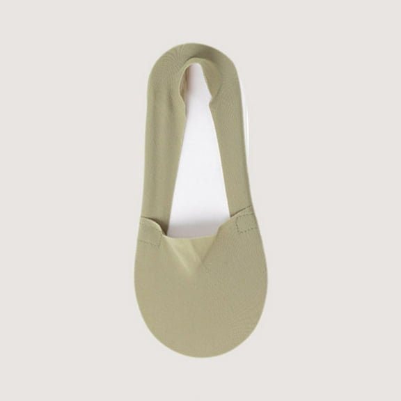 Socks for Woman Women's Thin Seamless Socks in Summer Mesh Breathable Bottom Can't Slipping off with Short Socks. Green One Size